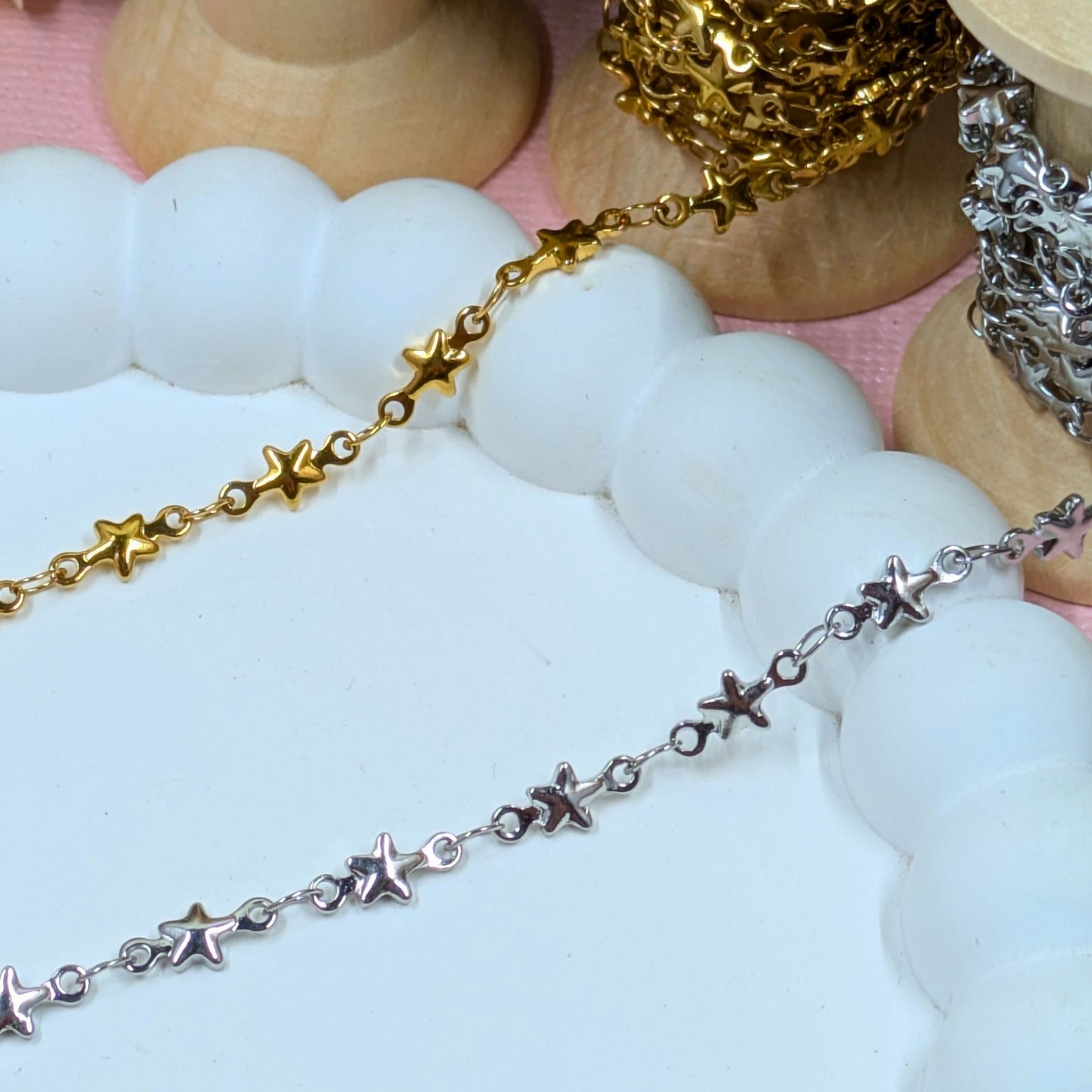 "Almeida" Stainless Steel Star Chain