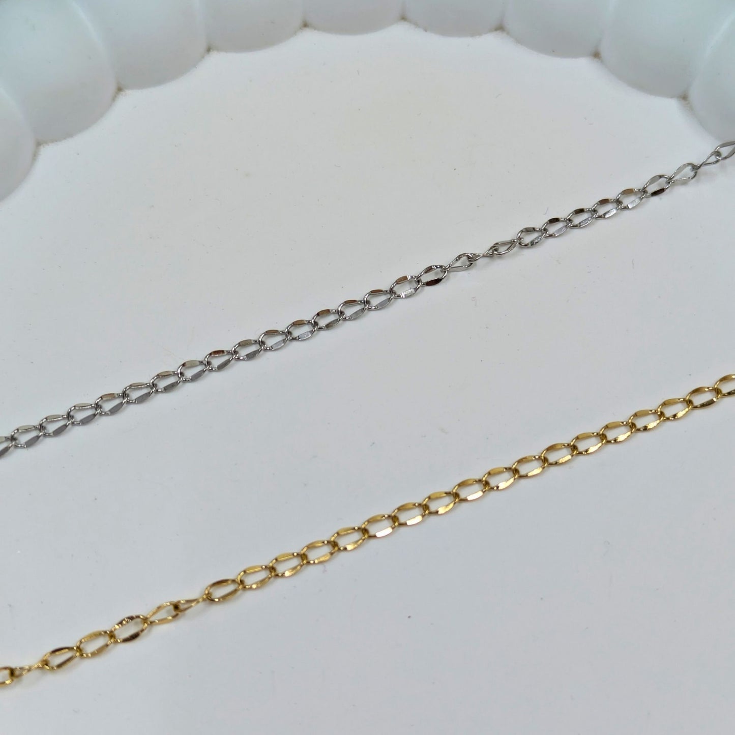 The Edinburgh | 2.0mm Classic Curb Chain | Premium Permanent Jewellery | 14k PVD Gold or Stainless Steel
