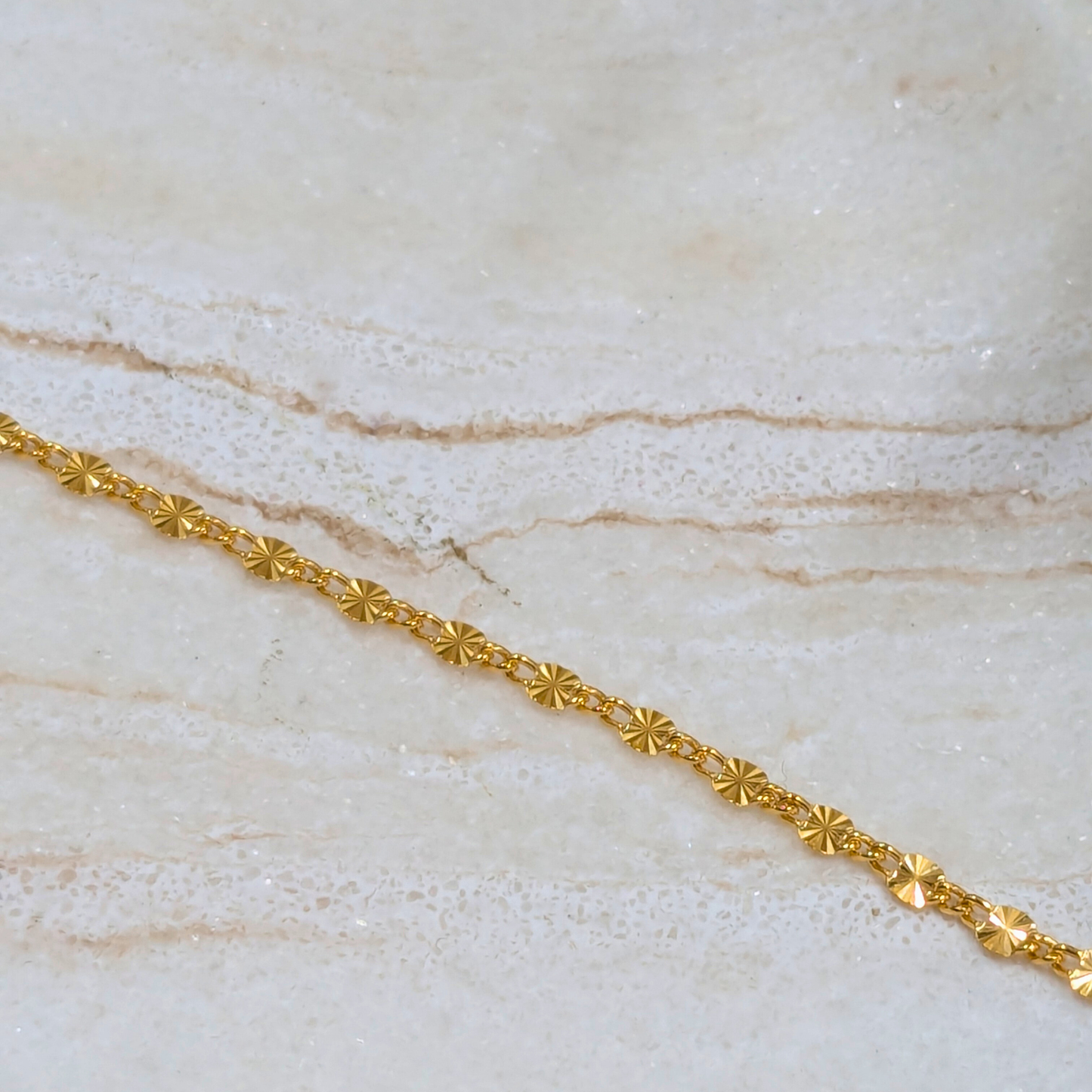 "Amsterdam" Oval Starburst Chain