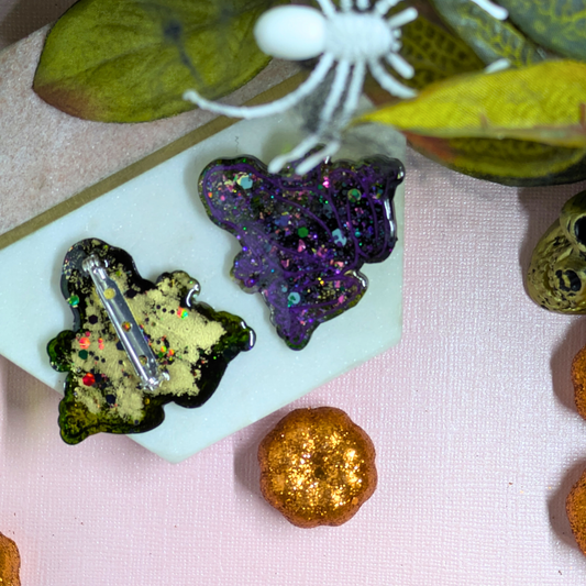 Halloween Frog Brooch