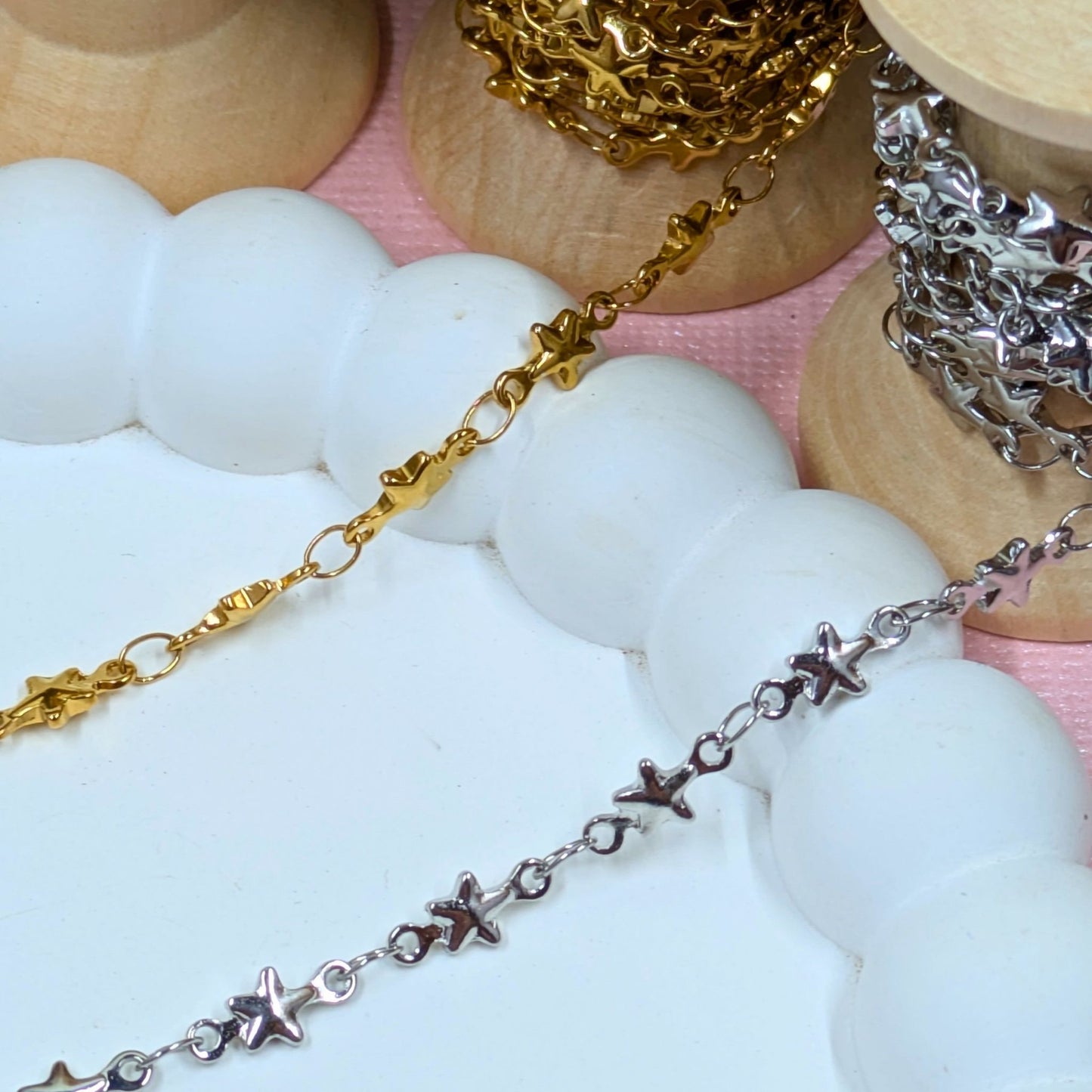 "Almeida" Stainless Steel Star Chain