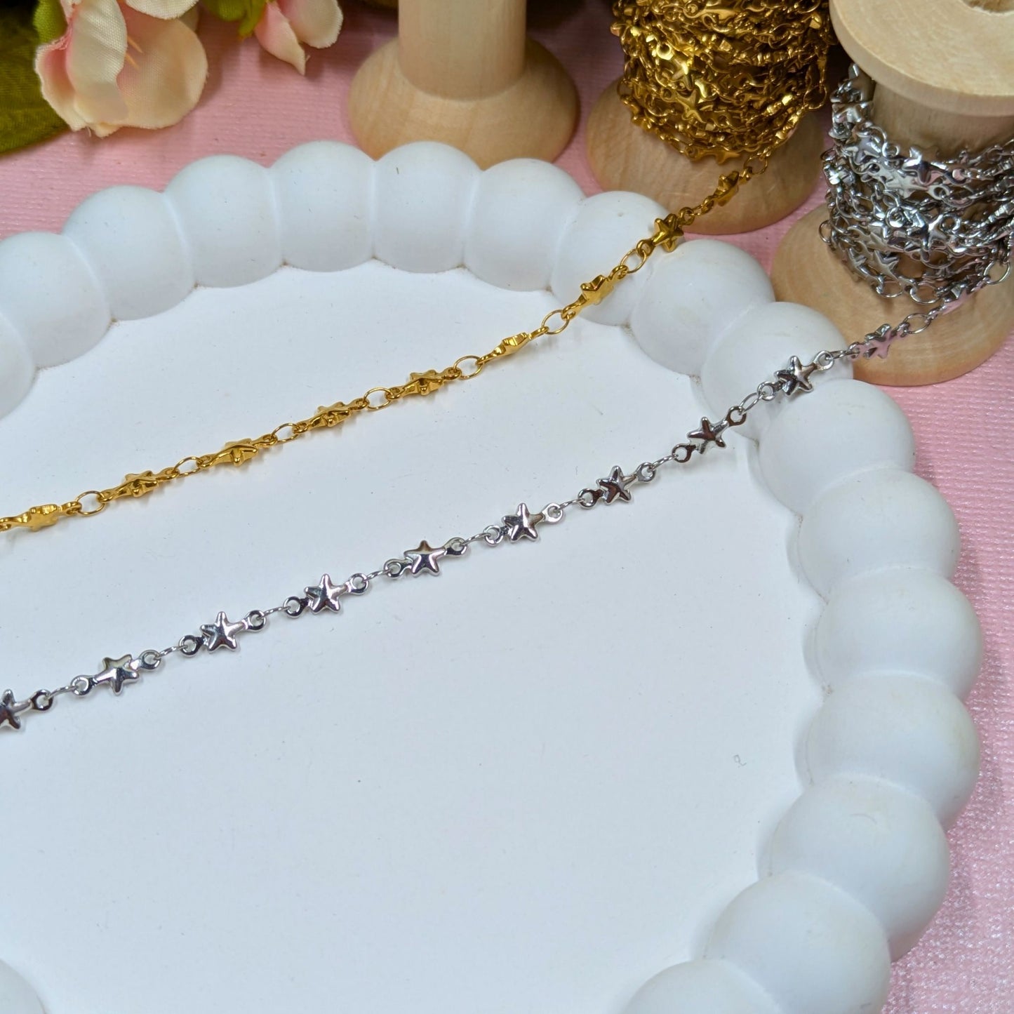 "Almeida" Stainless Steel Star Chain