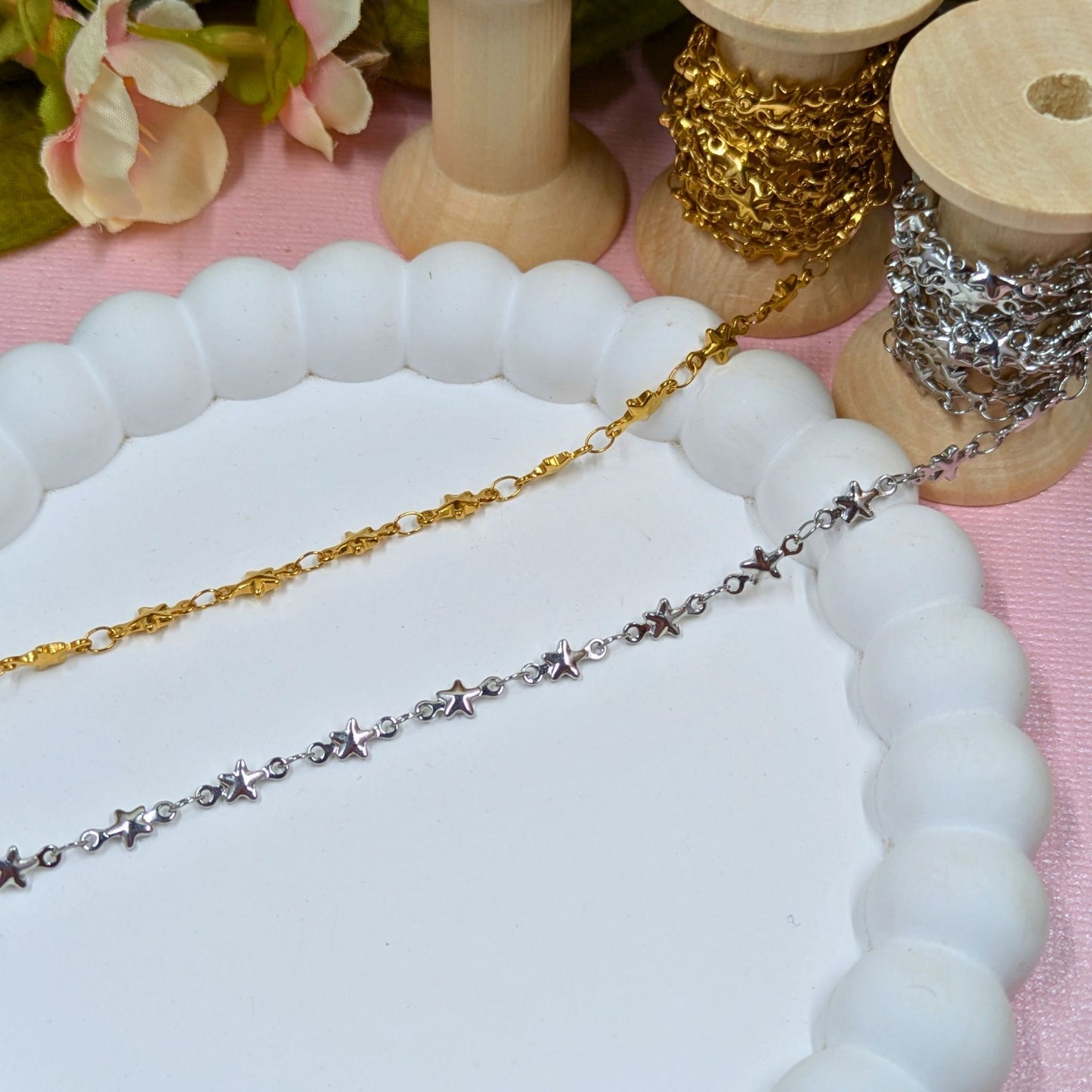 "Almeida" Stainless Steel Star Chain