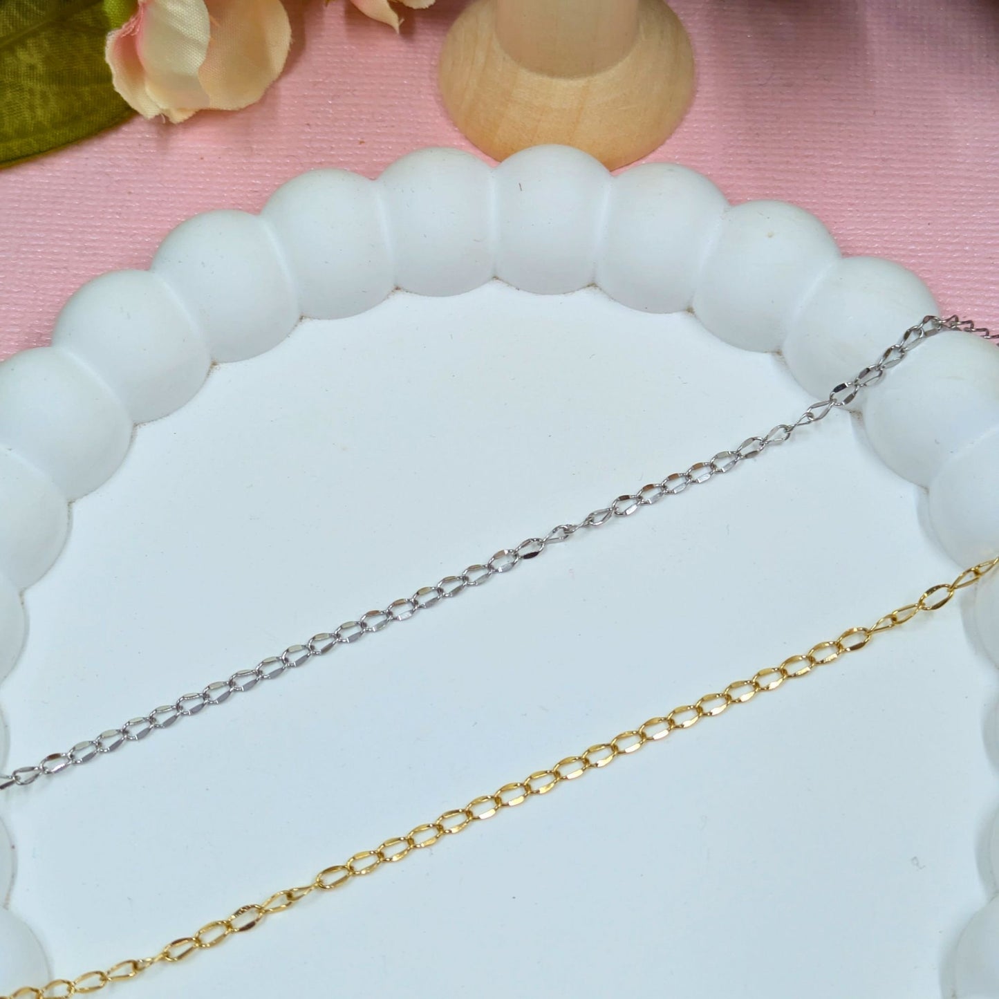 The Edinburgh | 2.0mm Classic Curb Chain | Premium Permanent Jewellery | 14k PVD Gold or Stainless Steel