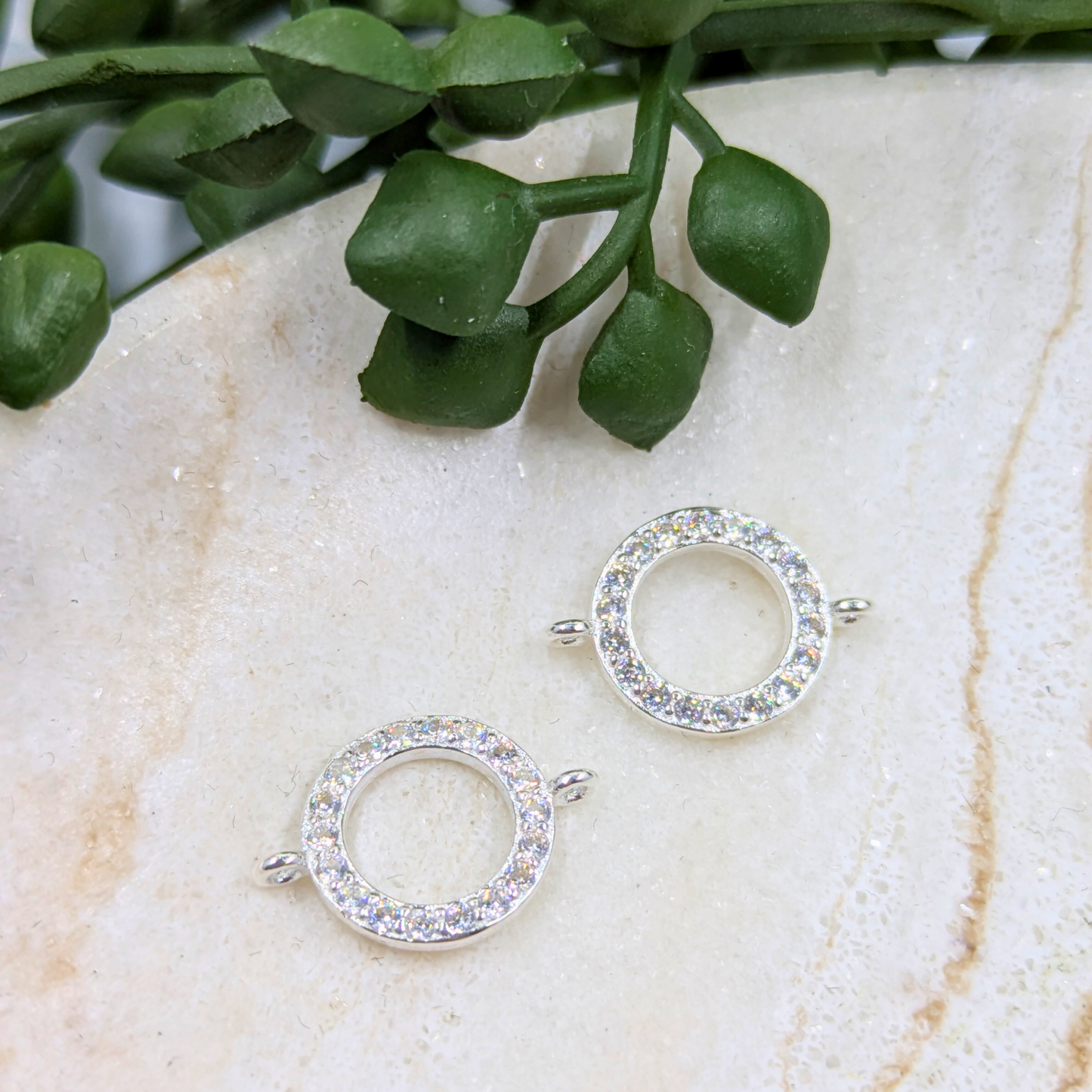 Sterling Silver Circle of Life Connector