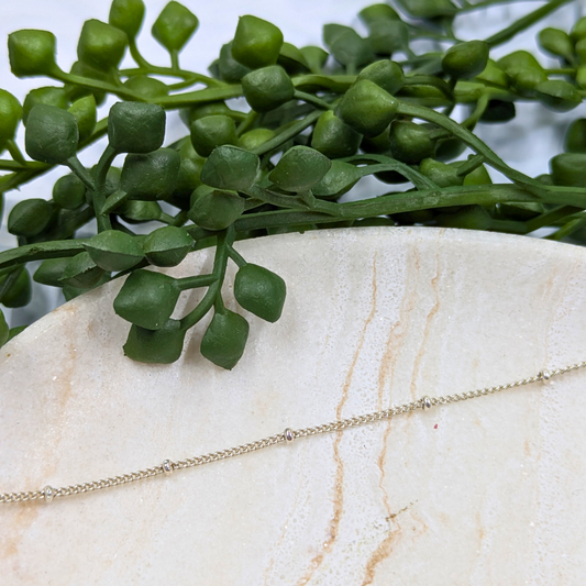 "Warsaw" Sterling Silver Satellite Chain